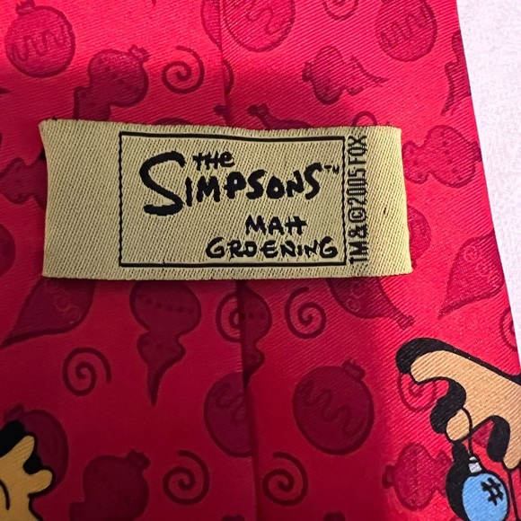 The Simpsons holiday tie from 2005. - Picture 5 of 5